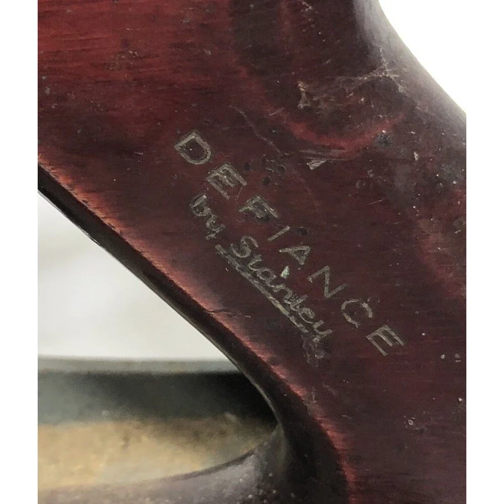 Antique Stanley Defiance Wood & Metal Plane Woodworking Tool 9” L - Picture 3 of 7